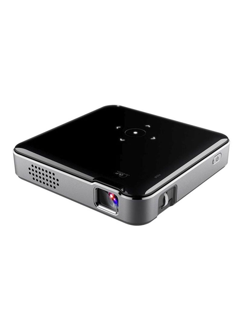Mini Wireless HD Projector - UK Plug Black/Grey