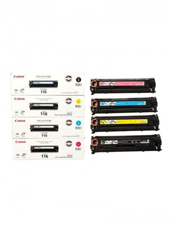 Pack Of 4 116 Ink Cartridge Black/Cyan/Magenta