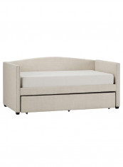 Shelter Arm Trundle Daybed Beige