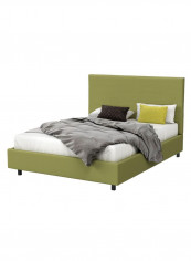 Upholstered Bed Without Mattress Green 180 x 200centimeter