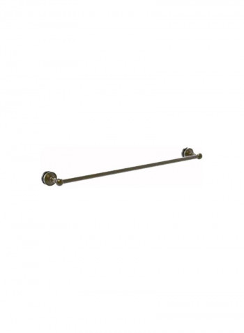 Shower Door Towel Bar Brown 30inch
