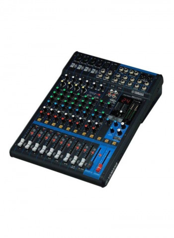 12-Channel 3rd Generation Audio Mixer MG12 Black