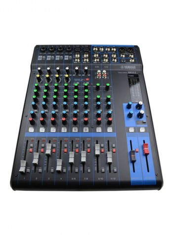 12-Channel 3rd Generation Audio Mixer MG12 Black