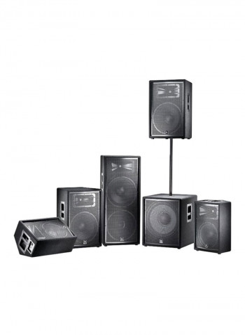 Compact Speaker With Subwoofer JRX218S Black