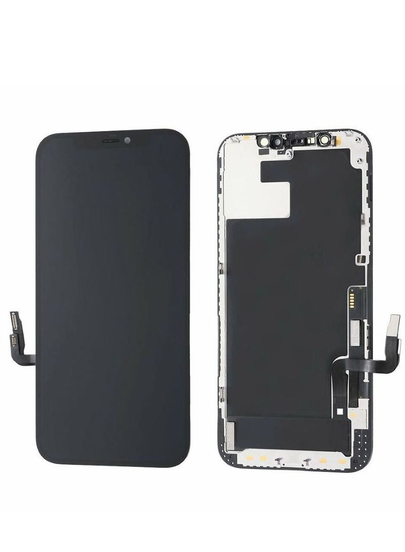 EW LCD Display Ori Quality Replacement with Touch Screen for Apple iPhone 12/12Pro Black