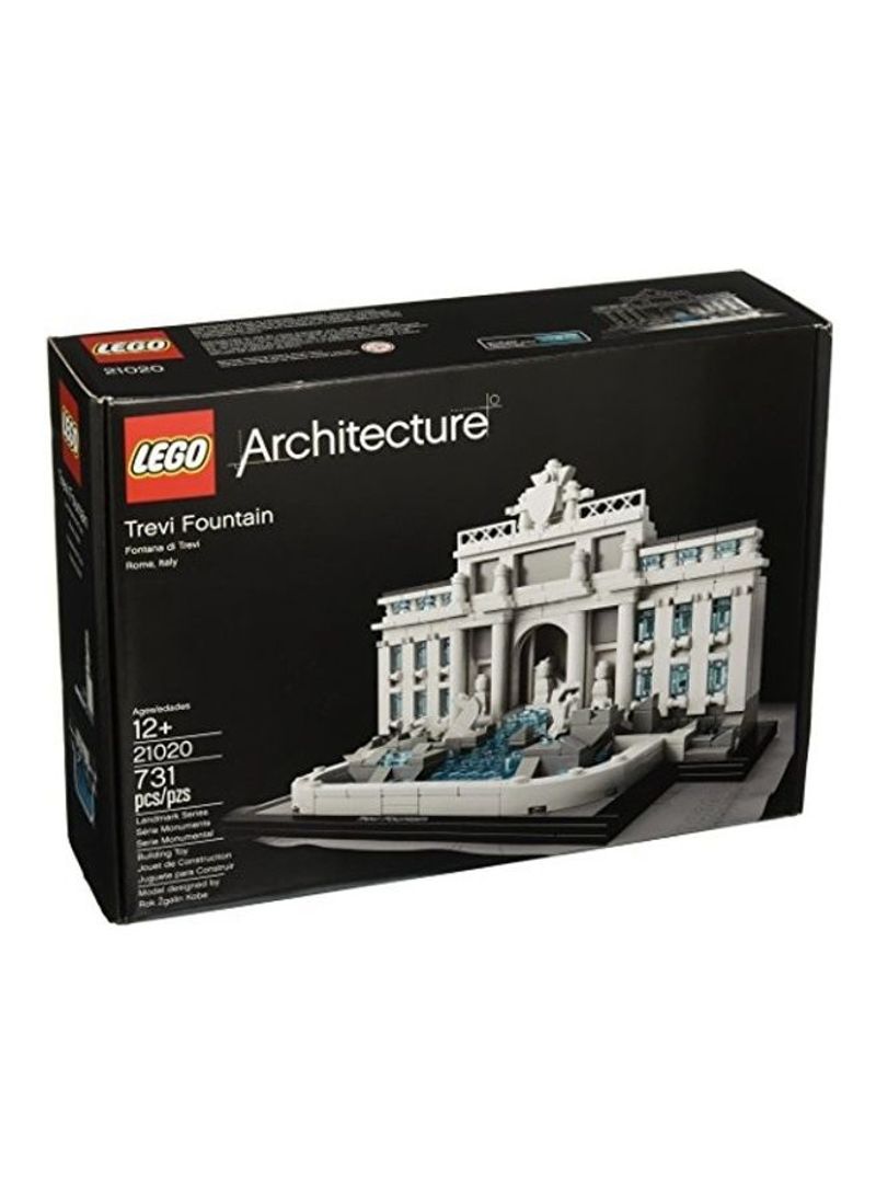 731-Piece Architecture Trevi Fountain Building Set