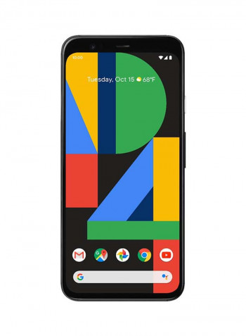 Pixel 4 Dual SIM Just Black (1 E-SIM) 6GB RAM 64GB 4G LTE