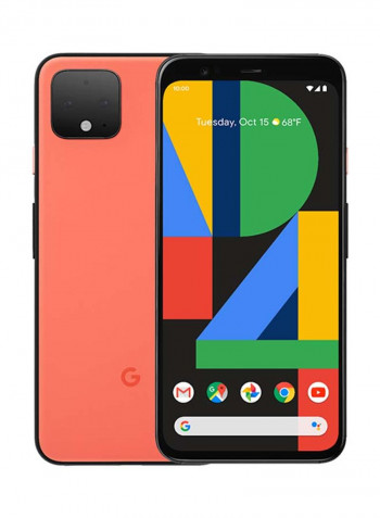 Pixel 4 Dual SIM Oh So Orange (1 E-SIM) 6GB RAM 64GB 4G LTE