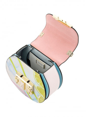 Strong Leather Shoulder Bag متعدد الألوان