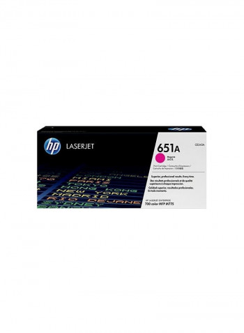 651A Laserjet Toner Cartridge 2500g Magenta