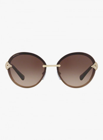Women's Oval Sunglasses - Lens Size: 61 mm