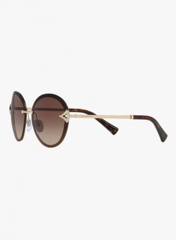 Women's Oval Sunglasses - Lens Size: 61 mm