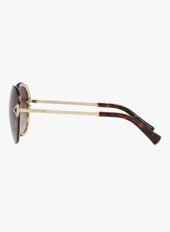 Women's Oval Sunglasses - Lens Size: 61 mm