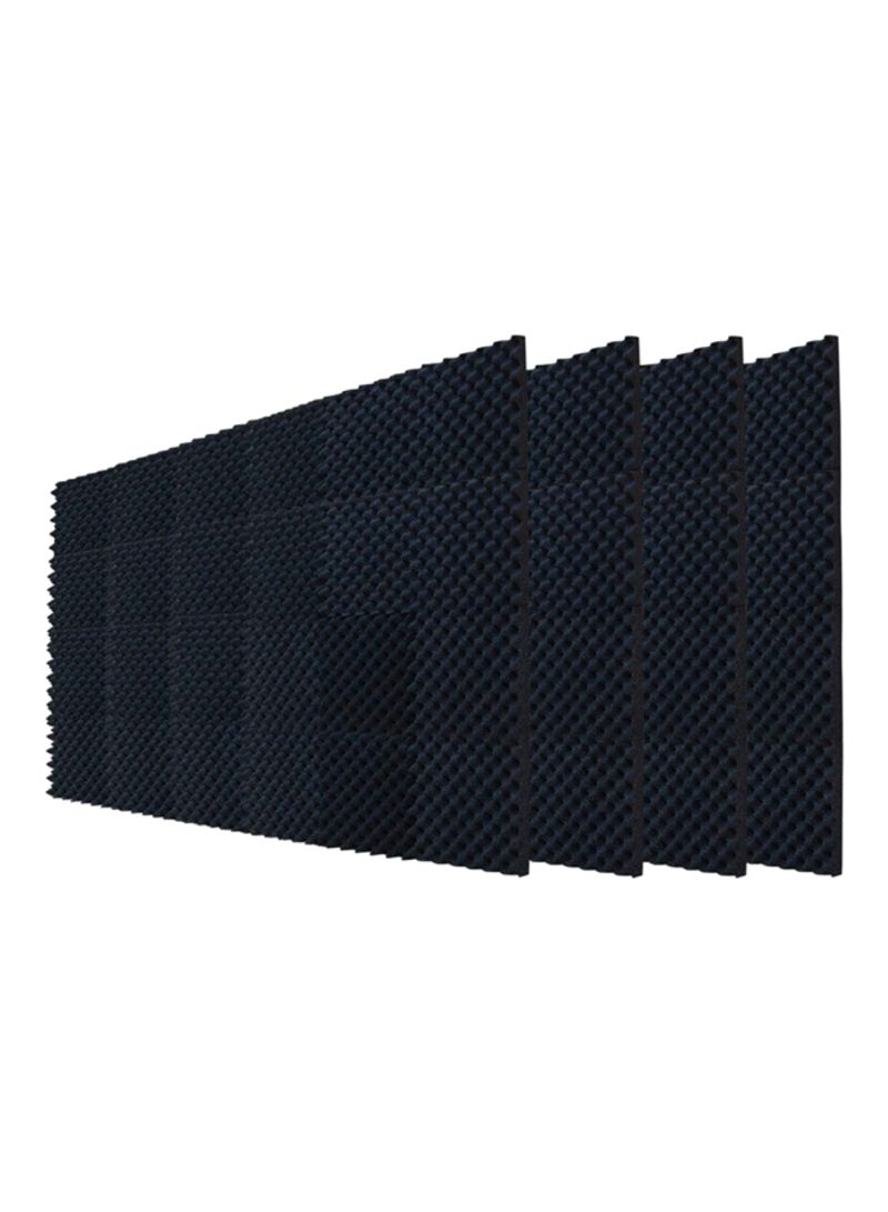 96-Pieces Of Soundproof Insulation Foam For Recording Studio 50 x 50