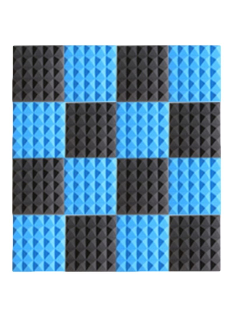 96-Pieces Of Soundproofing Foam Board For Recording Studio
