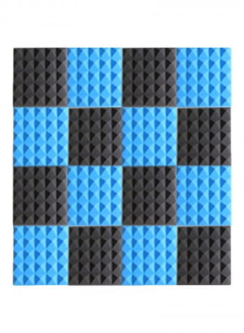 96-Pieces Of Soundproofing Foam Board For Recording Studio