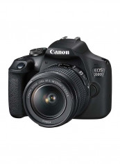 EOS 2000D DSLR With EF-S 18-55mm f/3.5-5.6 Lens 24.1MP,Built-In Wi-Fi And NFC