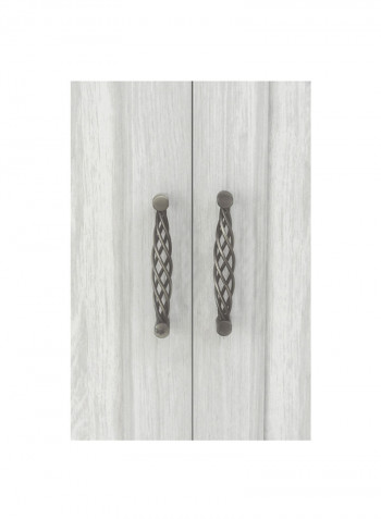 Angelic Mirror Wardrobe Grey