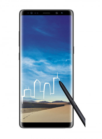 Galaxy Note8 Midnight Black 64GB 4G LTE+ 64GB Memory Card