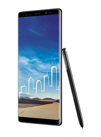 Galaxy Note8 Midnight Black 64GB 4G LTE+ 64GB Memory Card