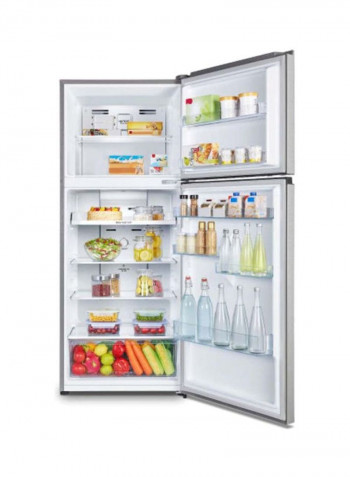 Top Mount Refrigerator 411L 411 l 200 W HTR411LS Silver