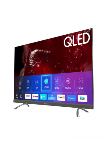 55 Inch 4k QLED Android smart Tv With Bulit in Evvo Sound bar 55EV350QA Black