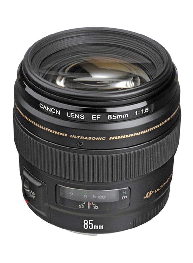 EF 85mm f/1.8 USM Lens For Canon Black