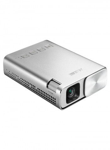 Portable Mini LED Projector E1 Silver