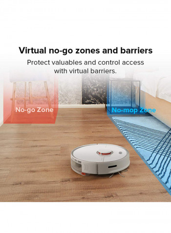 Robotic Vacuum Cleaner With E-Tank And Mop 290 ml 58 W S5 Max_W White