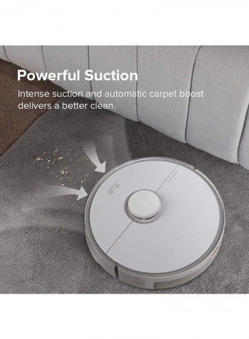 Robotic Vacuum Cleaner With E-Tank And Mop 290 ml 58 W S5 Max_W White