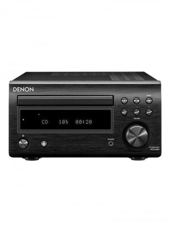 Micro Hi-Fi CD Receiver RCDM41 Black
