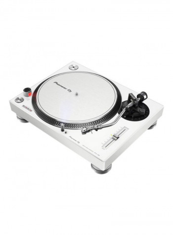 Analogue Vinyl Sound Turn Table plx500w White