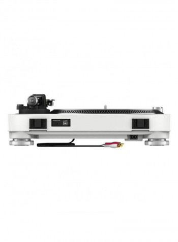 Analogue Vinyl Sound Turn Table plx500w White