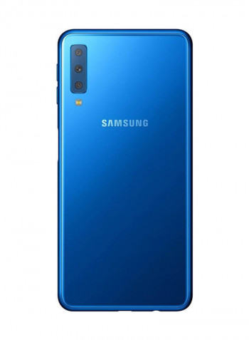 Renewed - Galaxy A7 (2018) Dual SIM Blue 4GB RAM 128GB 4G LTE