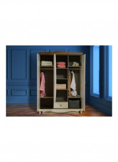 3-Door Aquarius Kids Wardrobe Beige/Brown reviews 3-Door Aquarius Kids Wardrobe Beige/Brown