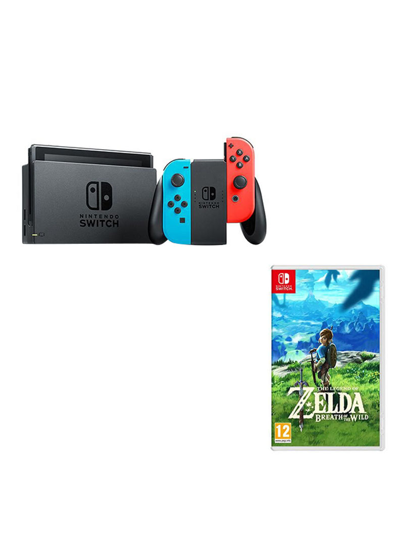 Switch Console Set With The Legend Of Zelda-Breath Of The World