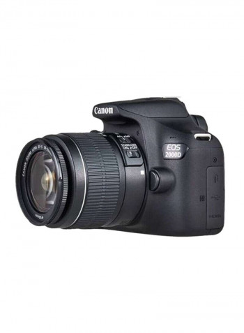 EOS 2000D DSLR With EF-S 18-55mm f/3.5-5.6 IS III Lens 24.1MP, Built-In Wi-Fi And NFC