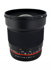 16mm f/2.0 Wide Angle Lens For Sony Camera Black