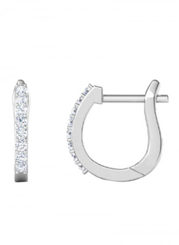 18K White Gold Exquisite Design Diamond Earring