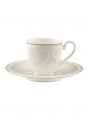 12-Piece Pearl Espresso Cup And Saucer Set White/Grey reviews 12-Piece Pearl Espresso Cup And Saucer Set White/Grey