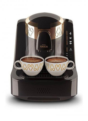 ماكينة صنع القهوة التركية المطحونة طراز Ok001B 418.32276493.17 أسود