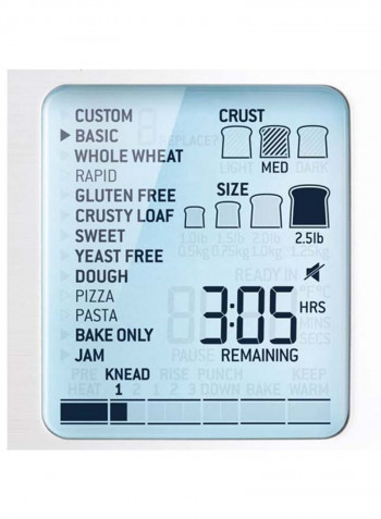 The Custom Loaf Pro Bread Maker BBM800BSS Brushed Stainless Steel