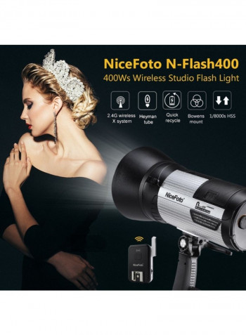 Wireless Studio Flash Light Black/Grey