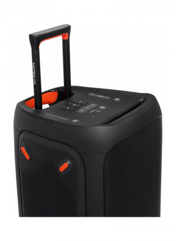 Partybox310 Portable party speaker with dazzling lights and powerful JBL Pro Sound Black