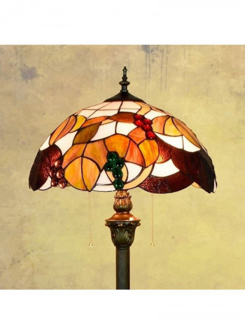 Vintage Garden Grape Floor Lamp UK Plug Multicolour