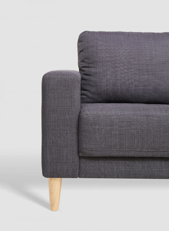 Nordic Style 3 Seat Sofa Beige 2120 x 870 x 840millimeter