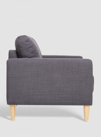Nordic Style 3 Seat Sofa Beige 2120 x 870 x 840millimeter