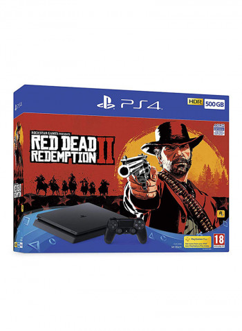 PlayStation 4 500GB Gaming Console With Red Dead Redemption 2