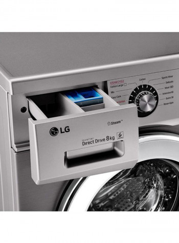 Washing Machine 8 kg FH4G6TDY6 Grey/Silver
