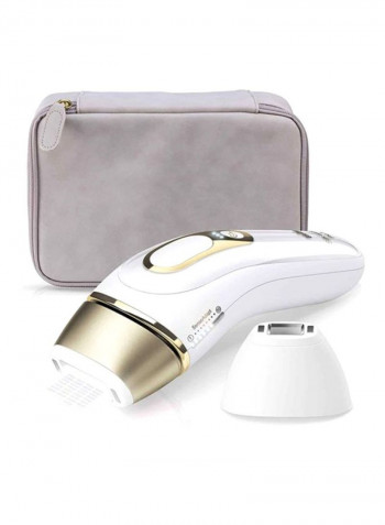 Silk expert Pro 5 PL5117 Latest Generation IPL, Permanent Hair Removal أبيض 27.6  x 9.9 x 19.3سم